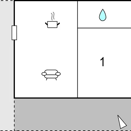 1 Bedroom Lovely In Apartment Komarna
